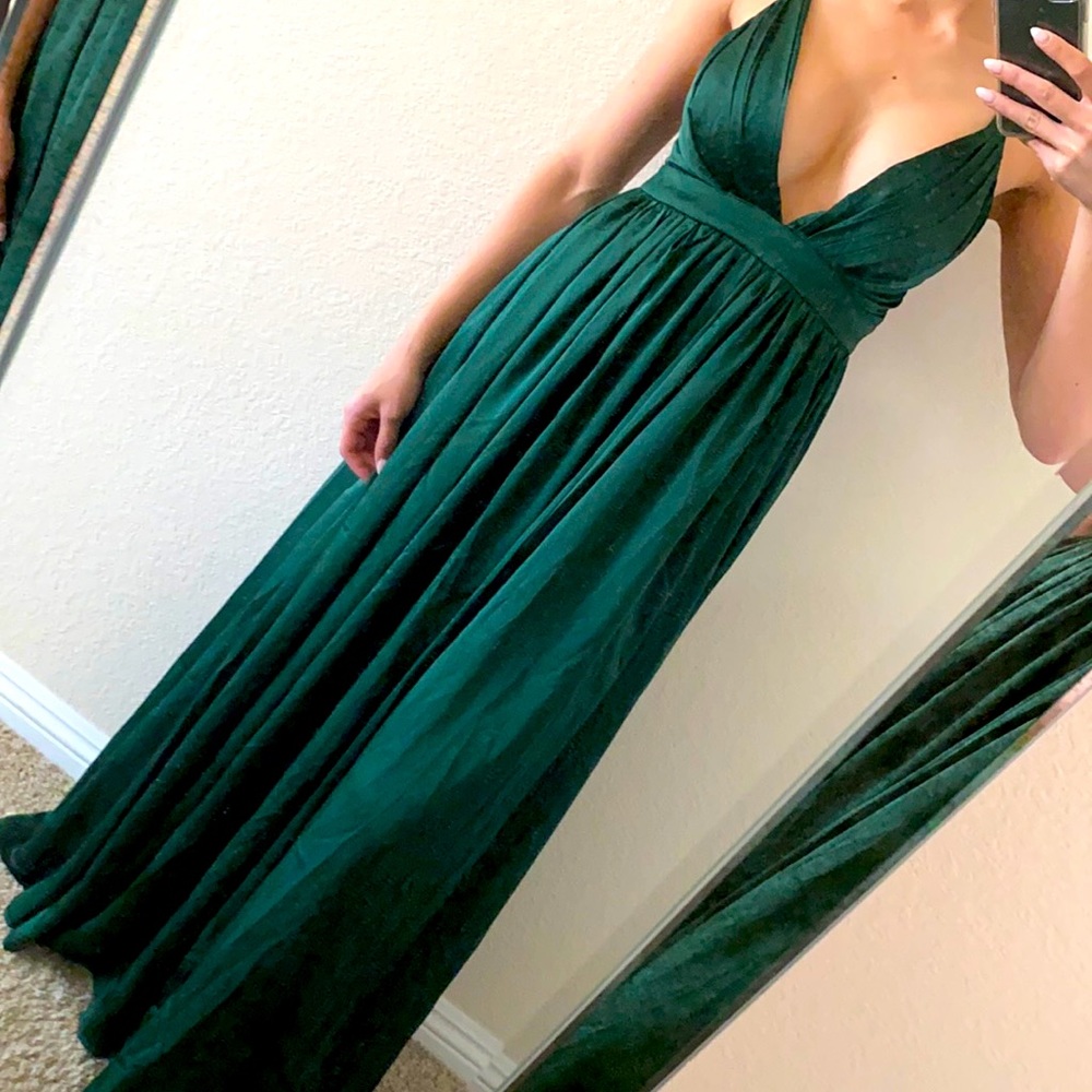 Windsor Hunter Green Gown